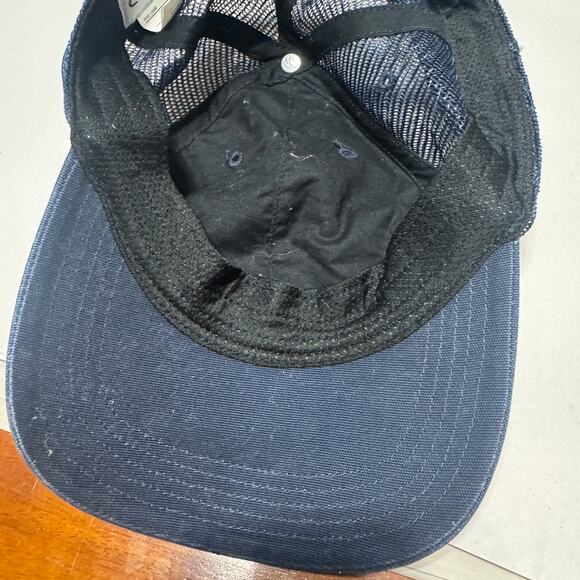 Carhartt Hat Men’s Navy Blue mesh Snapback Casual Cap One Size - Picture 4 of 10
